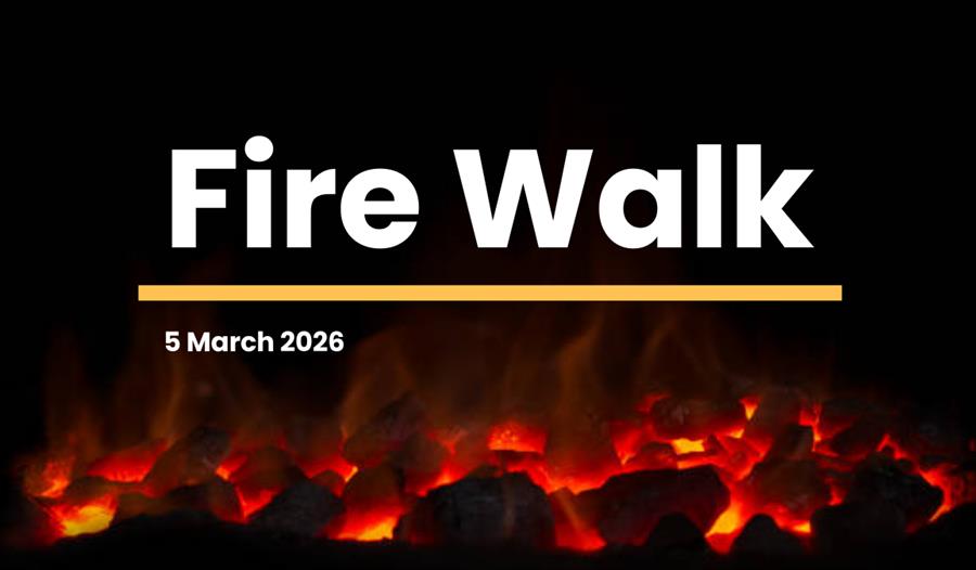 Charity Fire Walk for Porchlight