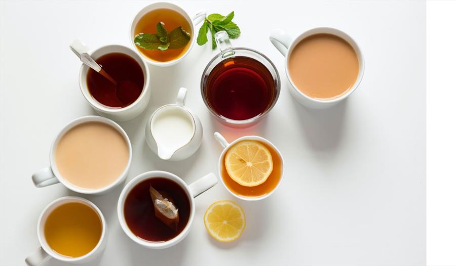 a range of drinks