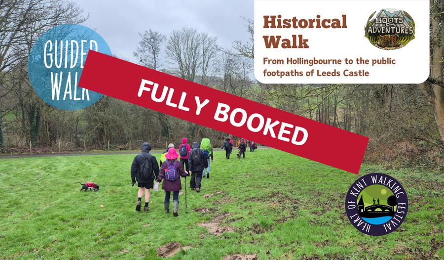 Historical Walk fully booked