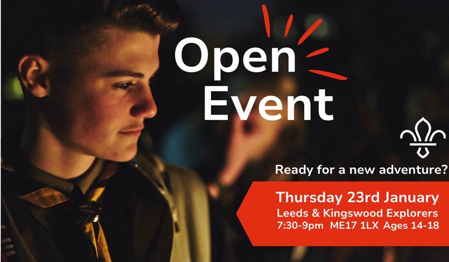 Open Event 23rd January 2025