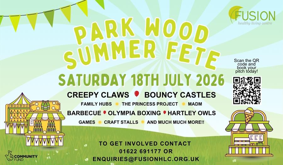 Park Wood Summer Fete flyer