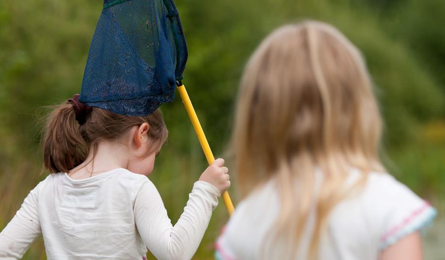 Spring Family Pond Dipping at Tland barn