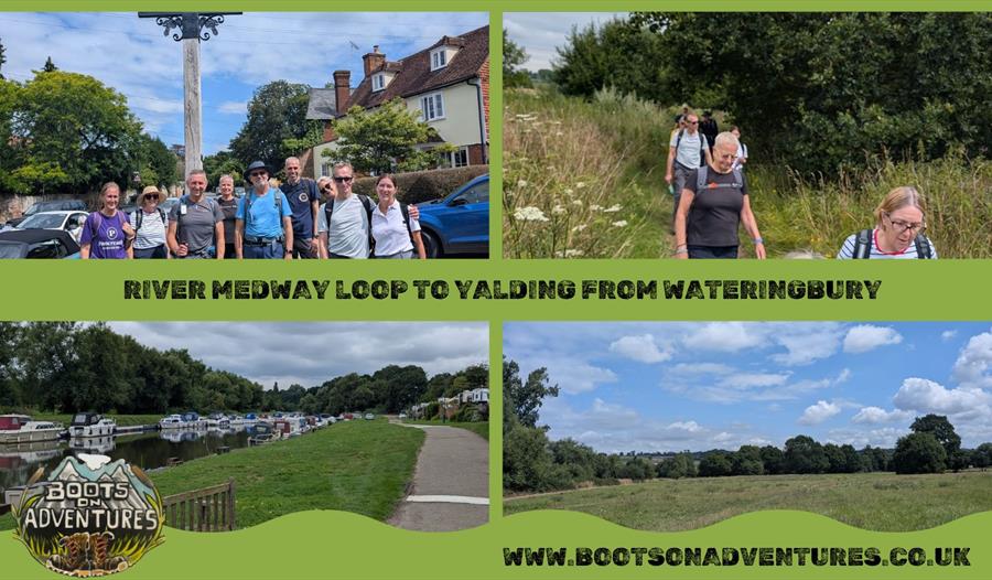 River Medway Loop to Yalding from Wateringbury