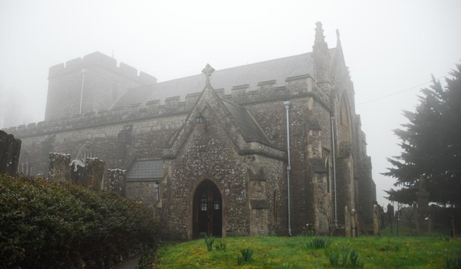Secrets lie hidden in this old parish church.