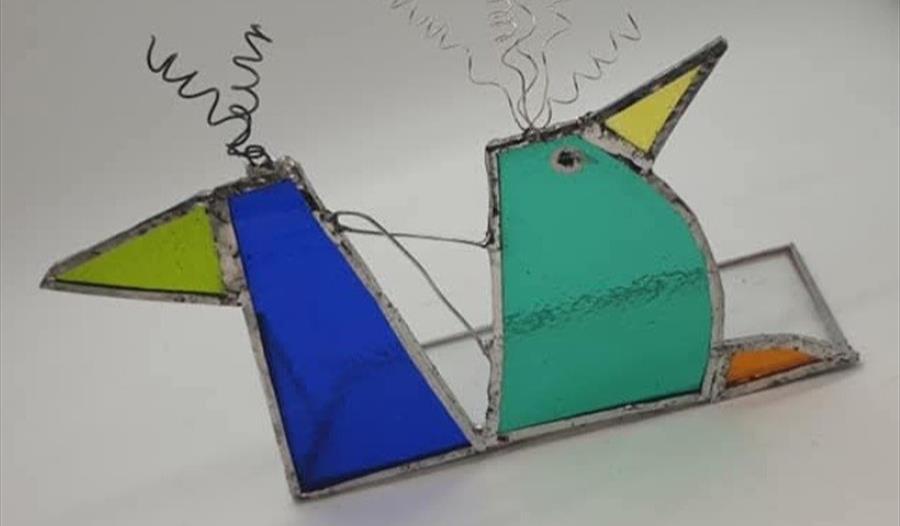 Stained Glass Bird