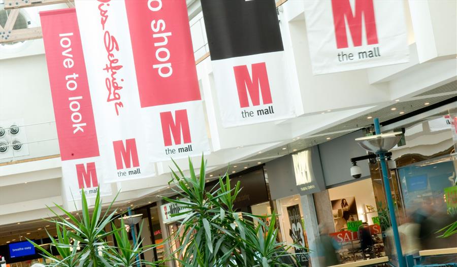 Interior of The Mall Shopping Centre