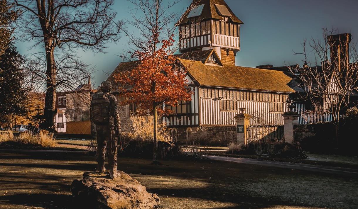 Rear view of Maidstone Museum