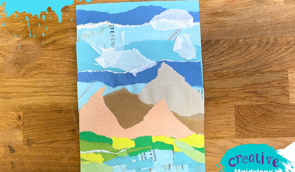 Collage Landscapes Workshop | Creative Maidstone