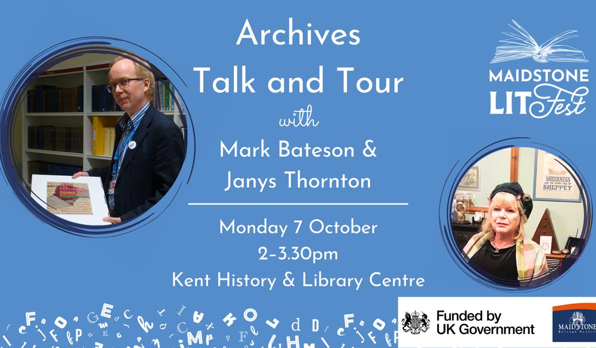 Archives talk flyer