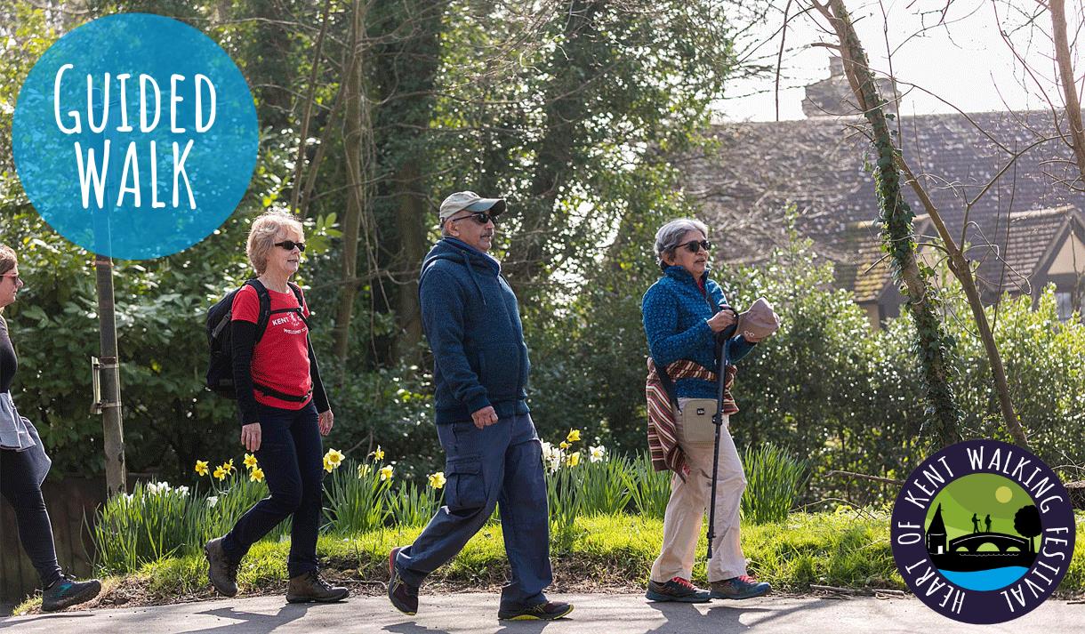 Guided Walk
Walkers with the Heart of Kent Walking Festival