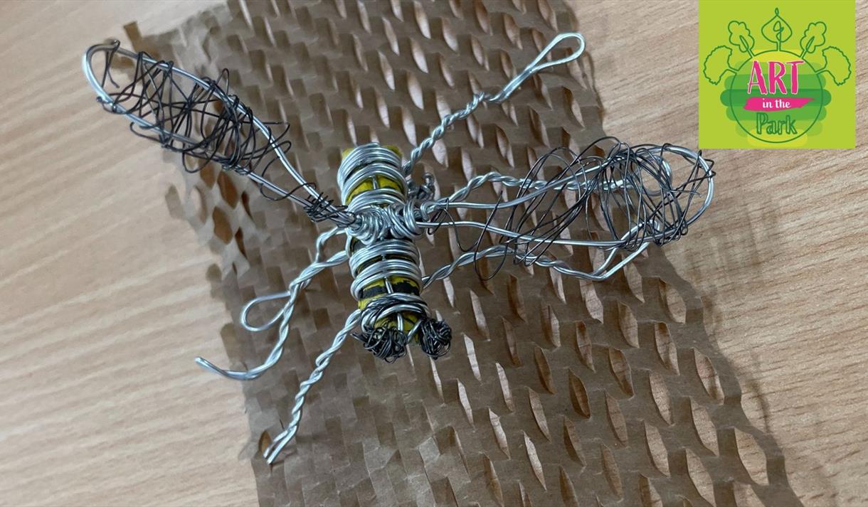 Bug made of wire