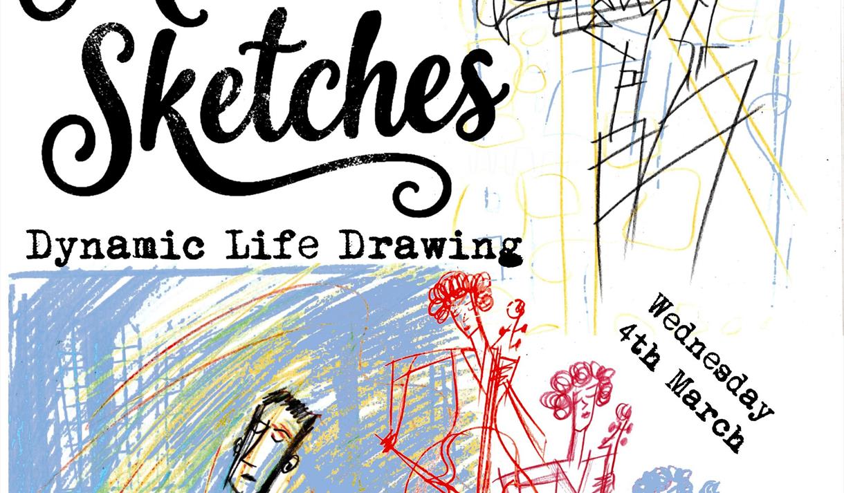 Musical Sketches Life Drawing