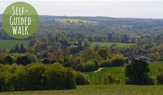 Views of Hollingbourne from North Downs - Self-Guided Walk
