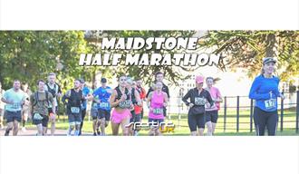 Runners taking part in the Maidstone Half Marathon