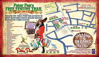 Peter Pan's Free Festive Trail Map
