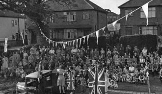 VE Day Celebrations in Gatland Lane, Maidstone