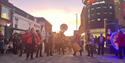 Band playing on Week Street as part of Light Up Maidstone