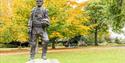 Statue in Brenchley Gardens