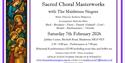Sacred Choral Masterworks - come and sing