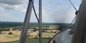 Tiger moth coming in to land at Headcorn