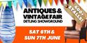 Antiques fair poster