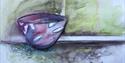 Watercolour drawing of a small bowl