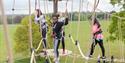 Mote Park Outdoor Adventure high ropes