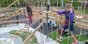 Mote Park Outdoor Adventure high ropes