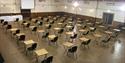 Exam hall at The Hop Farm