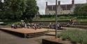 The Amphitheatre hosting Hansel and Gretel with a crowd