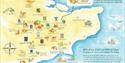 Map of food locally sourced