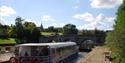 Kentish Lady going up river at East Farleigh