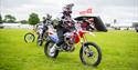 Motor bike display team at Kent Show