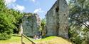 The remains of Sutton Valence Castle