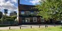 The Harrow Country pub, on the green at Stockbury