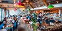 Interior restaurant at The Potting Shed
