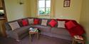 Living room at Brick Kiln Cottage