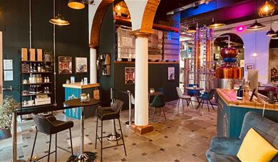 Maidstone Distillery's inside