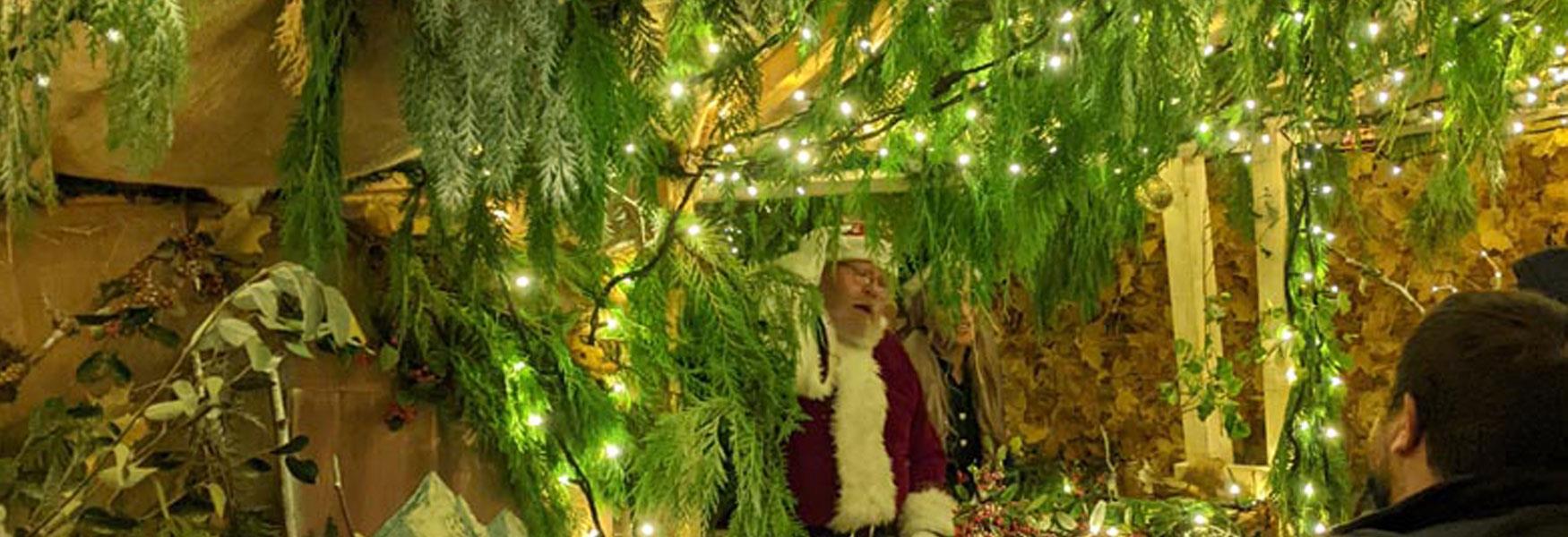 The Mall Shopping Centre in Maidstone has a Christmas Grotto which is popular and open every day until Christmas Eve, when Father Christmas and the reindeers have rest before their world tour.