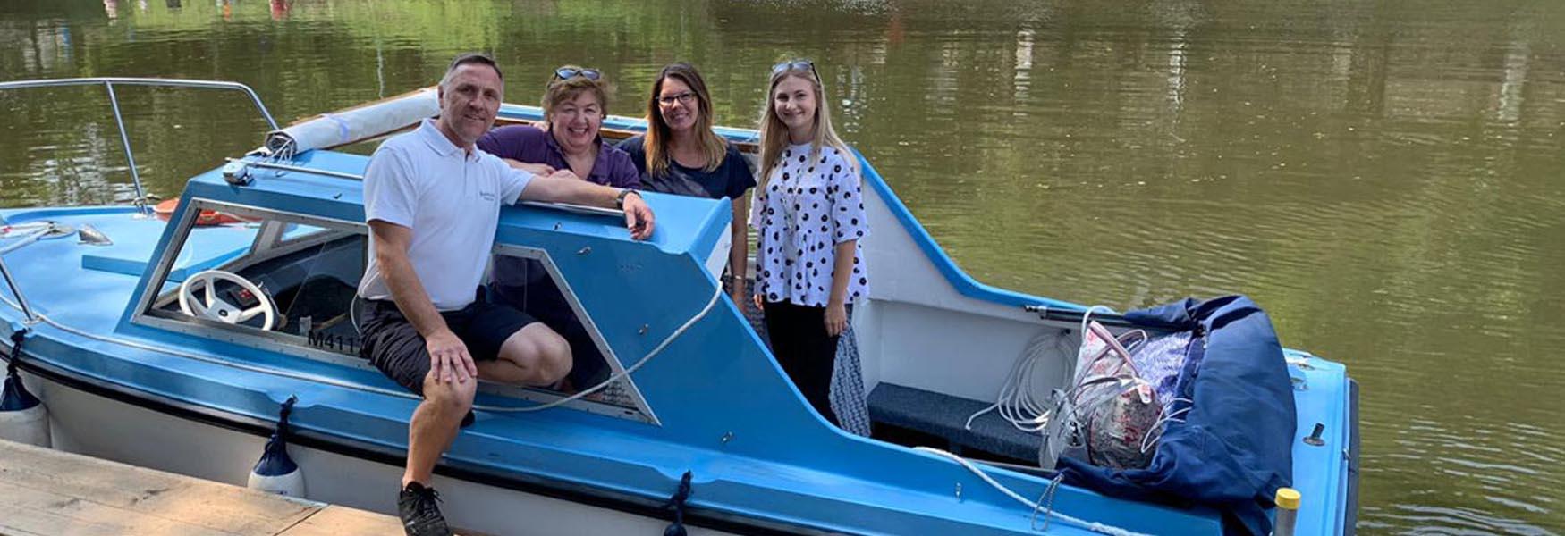 Self-drive boat hire for all the family
