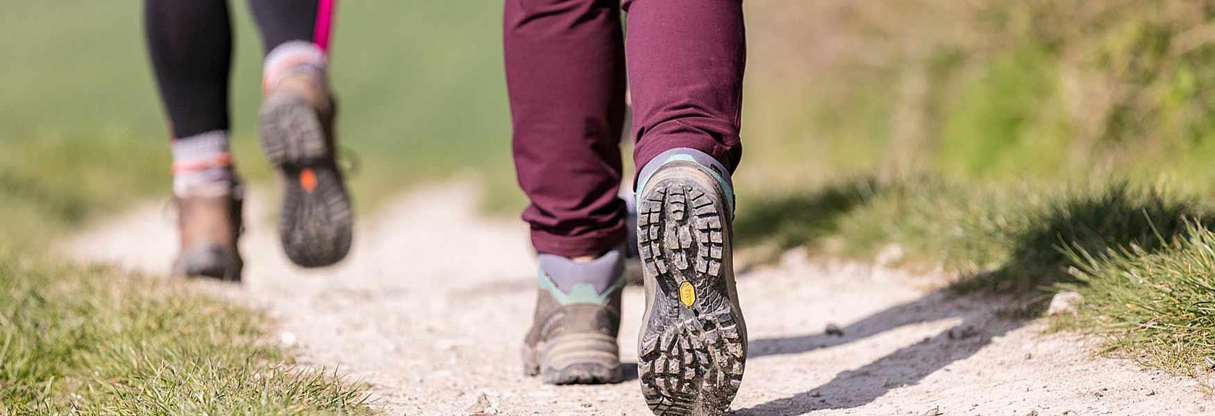 Just a couple of pairs of Walking boots in action