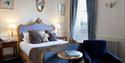 Bedroom at Chilston Park Hotel