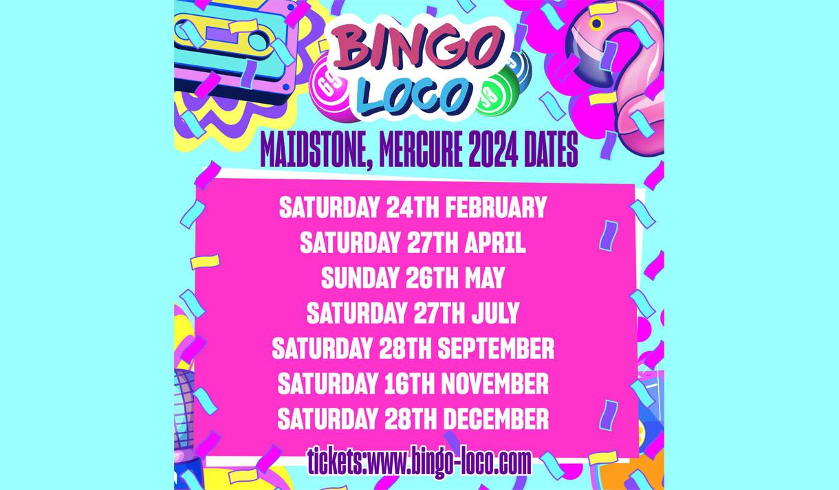 Bingo Loco 2024 dates