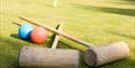 Croquet on Lawn at Chilston Park Hotel
