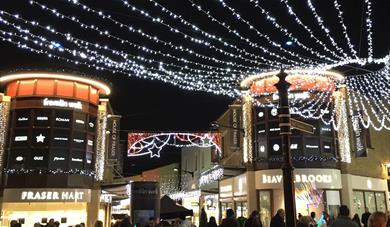 Christmas Lights in Week Street