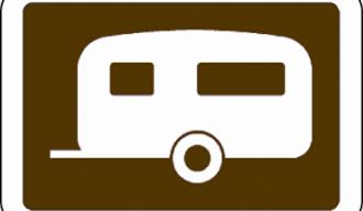 Camping and Caravanning sign