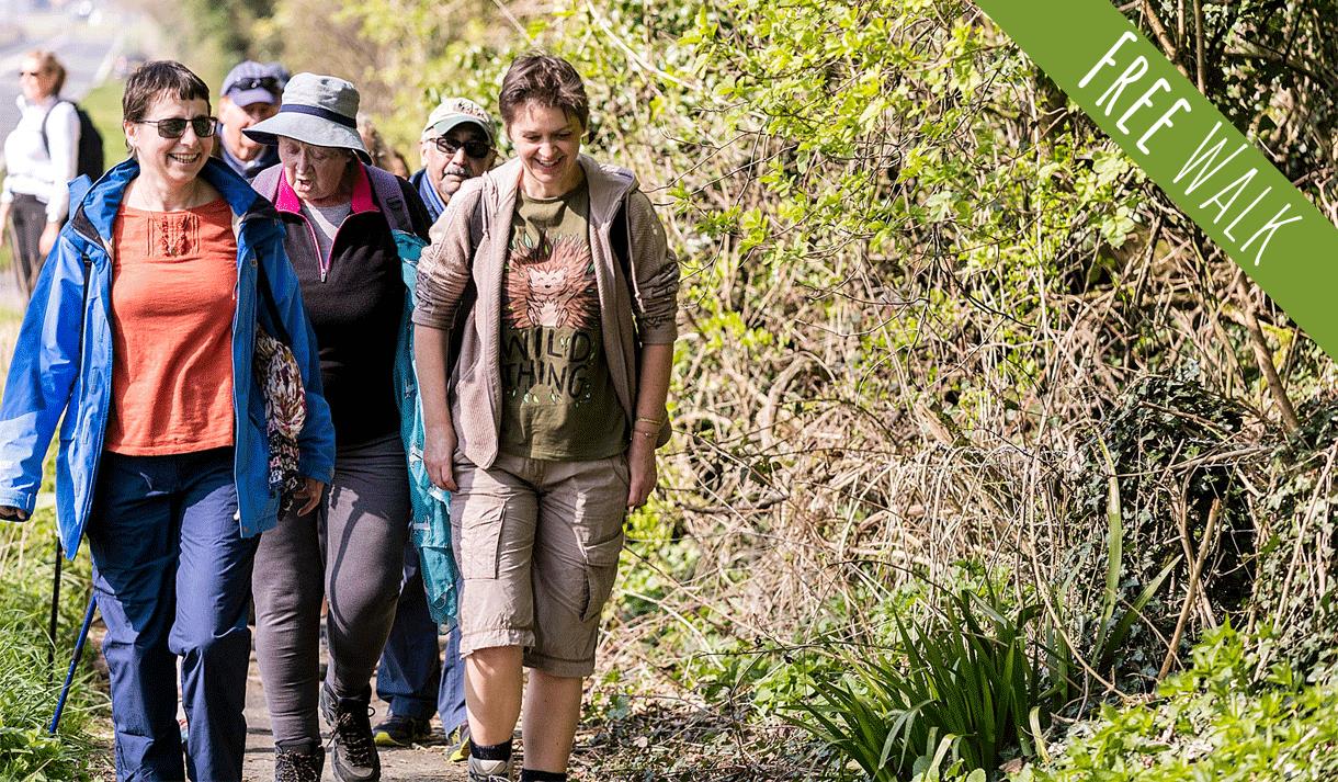 Walkers at the Heart of Kent Walking Festival