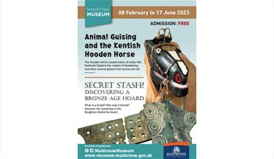 Animal Guising and the Kentish Hooden Horse Exhibition Poster