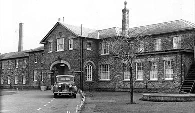 Linton Hospital in 1964. It was originally a Maidstone workhouse.