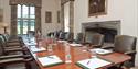 Meeting room set up in main castle boardroom style